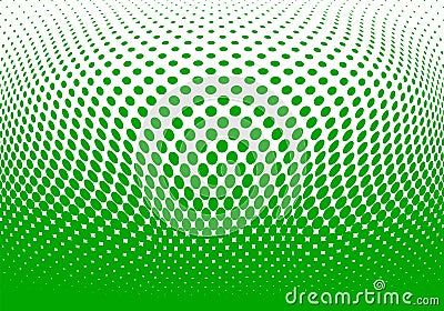 Dotted halftone background Vector Illustration