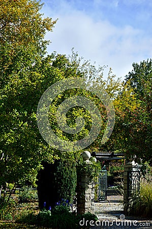 Double Garden Gate Idaho Botanical Garden Get Noticed Make More