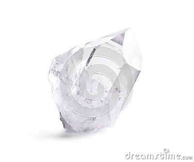 Double quartz crystal Stock Photo