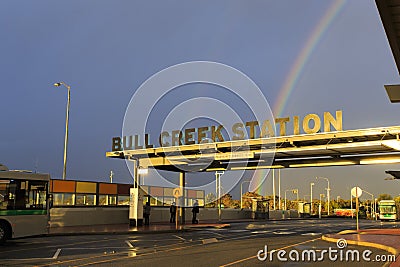 Double Rainbows Editorial Stock Photo