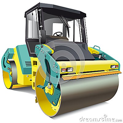 Double roller Vector Illustration