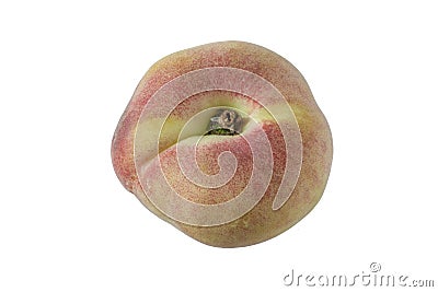 Doughnut peach Stock Photo
