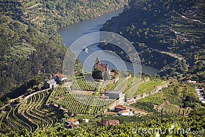 Douro Valley Stock Photo