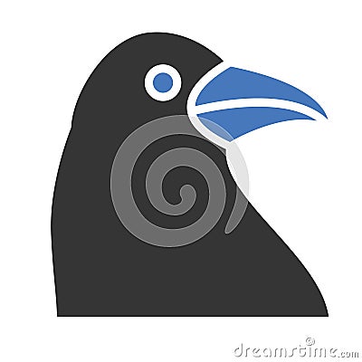 Dove Isolated Vector icon that can be easily modified or edited Vector Illustration