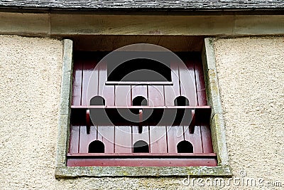 Dovecote in an Old Country House Building Stock Photo