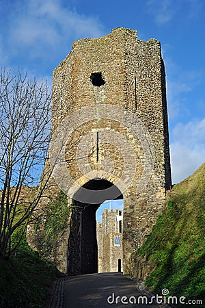 Dover Castle Gatehouse Stock Photo