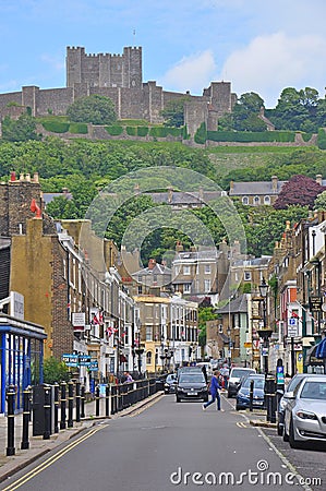 Dover Castle, United Kingdom Editorial Stock Photo