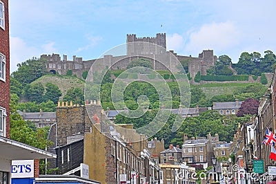 Dover Castle, United Kingdom Editorial Stock Photo