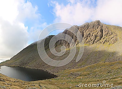 Dow Crag and Goats Water Cumbria Stock Photo