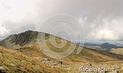 Dow Crag and Goats Water Cumbria Stock Photo