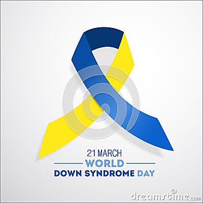 Down syndrome day. Vector Illustration