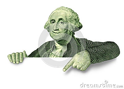 Downgraded currency Stock Photo
