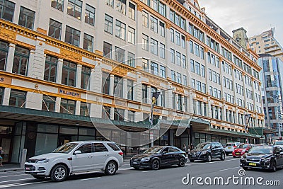 Downing Centre Perspective Editorial Stock Photo