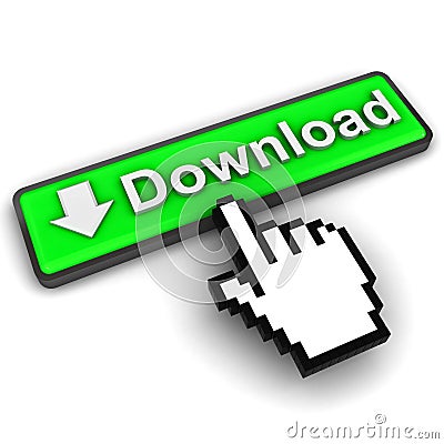 Download button Stock Photo