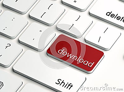 Download key red Stock Photo