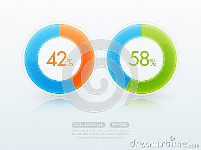 Download progress bar Vector Illustration