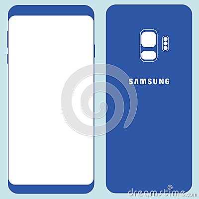 Download samsung galaxy 9 Victor Vector Illustration