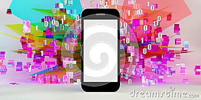 Download Smartphone App Stock Photo