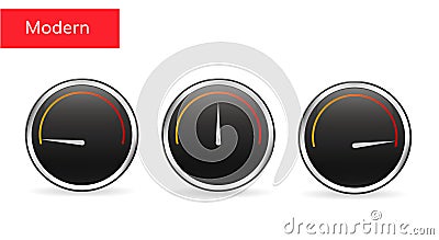 Download speed tachometer icon. Vector Vector Illustration