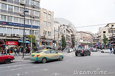 Downtown Amman, Jordan Editorial Stock Photo