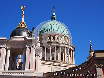 Potsdam city ensemble Stock Photo