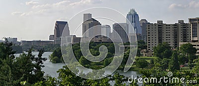 Downtown Austin Stock Photo