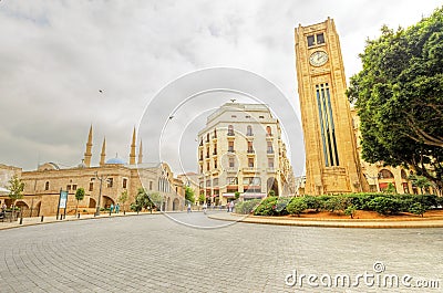 Downtown Beirut, Lebanon Stock Photo