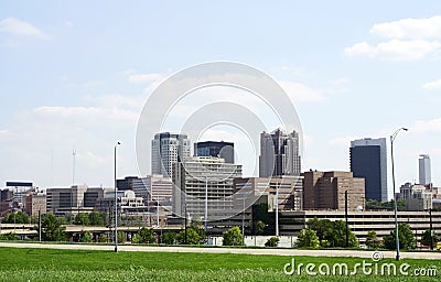 Downtown Birmingham Stock Photo