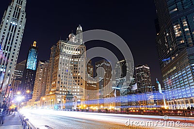 Downtown Chicago Stock Photo