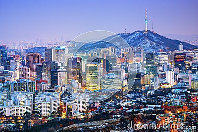 City Of Seoul Korea Royalty Free Stock Photography - Image: 30146207
