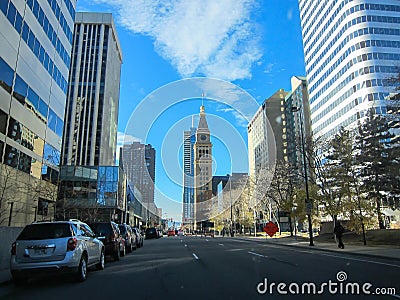 Downtown Denver Editorial Stock Photo