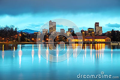 Downtown Denver, Colorado Stock Photo