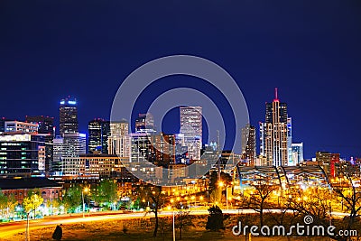 Downtown Denver, Colorado Stock Photo