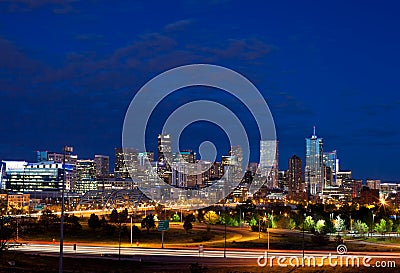 Downtown Denver, Colorado Stock Photo