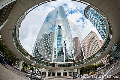 Downtown Houston Texas Stock Photo