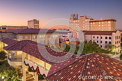 Downtown Lakeland, Florida, USA Stock Photo