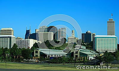 Downtown Nashville Stock Photo