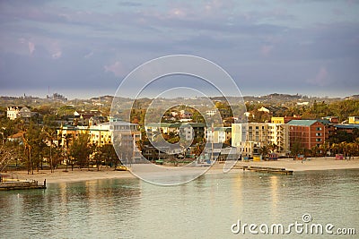 Downtown nassau, bahamas Stock Photo