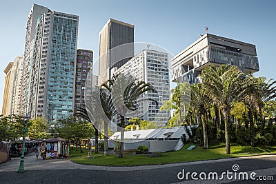 Downtown of Rio de Janeiro, Brazil Editorial Stock Photo