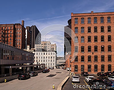 Downtown Rochester, New York Stock Photo