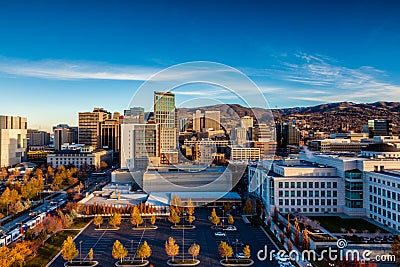 Downtown Salt Lake City, Utah Editorial Stock Photo