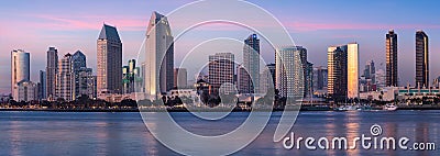 Downtown San Diego, California USA. Stock Photo