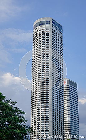Downtown of Singapore Editorial Stock Photo