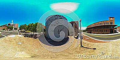 Downtown Tallahassee FL 360vr photo Editorial Stock Photo