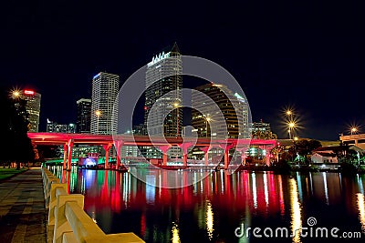 Downtown Tampa Editorial Stock Photo