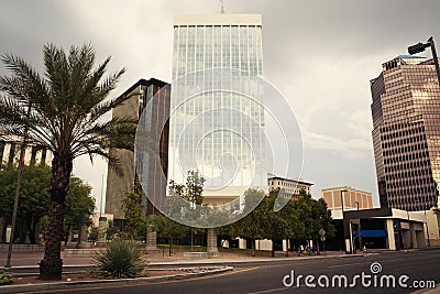 Downtown Tuscon, Arizona Stock Photo