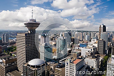 Downtown Vancouver Stock Photo