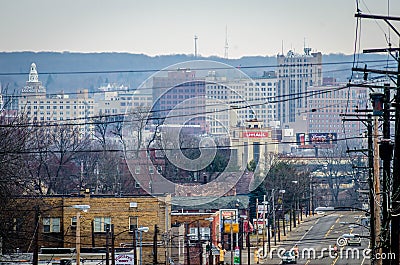 Downtown Youngstown Editorial Stock Photo