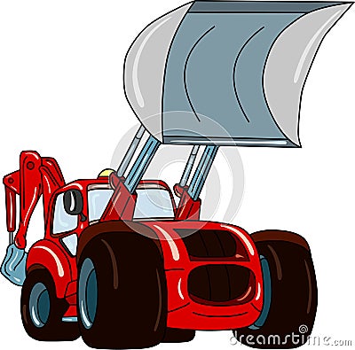 Dozer Vector Illustration