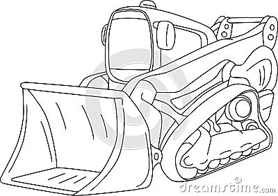 Dozer Vector Illustration